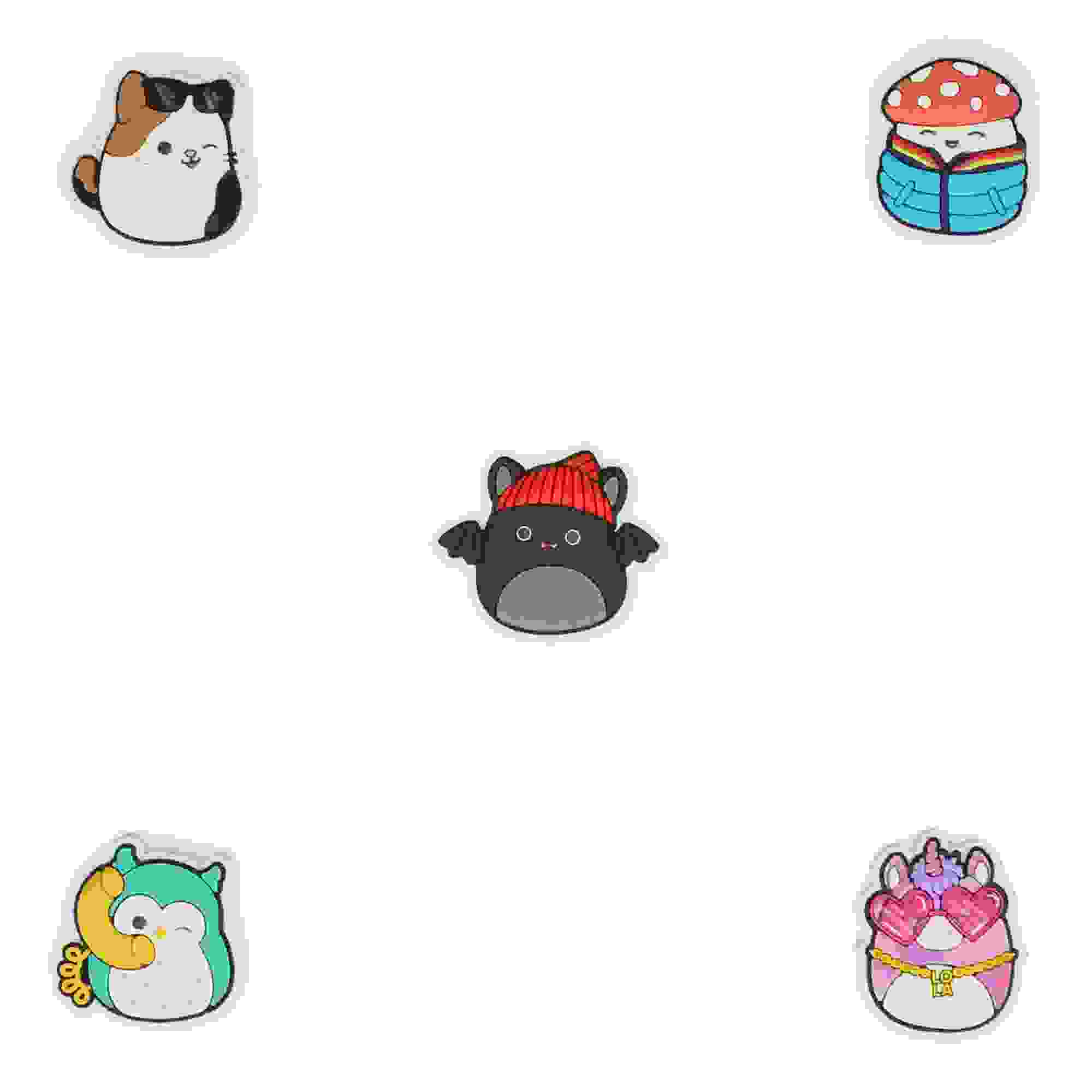 Crocs Jibbitz 5PK Squishmallows Charms